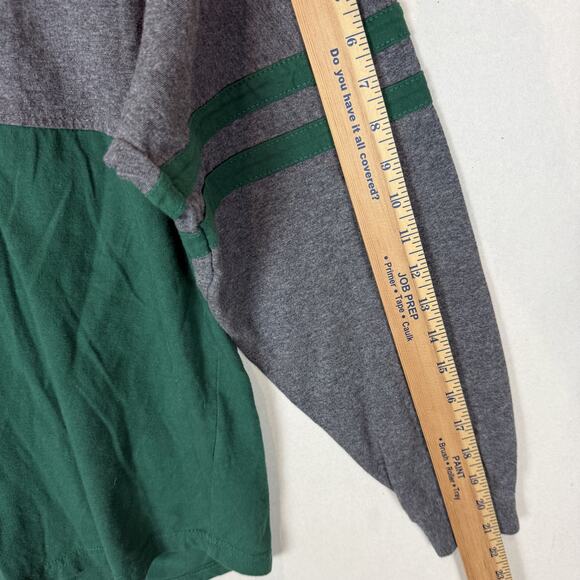 Oregon Ducks Hoodie Men's S Gray Green Cotton Long Sleeve Pullover Boxercraft - Picture 9 of 9